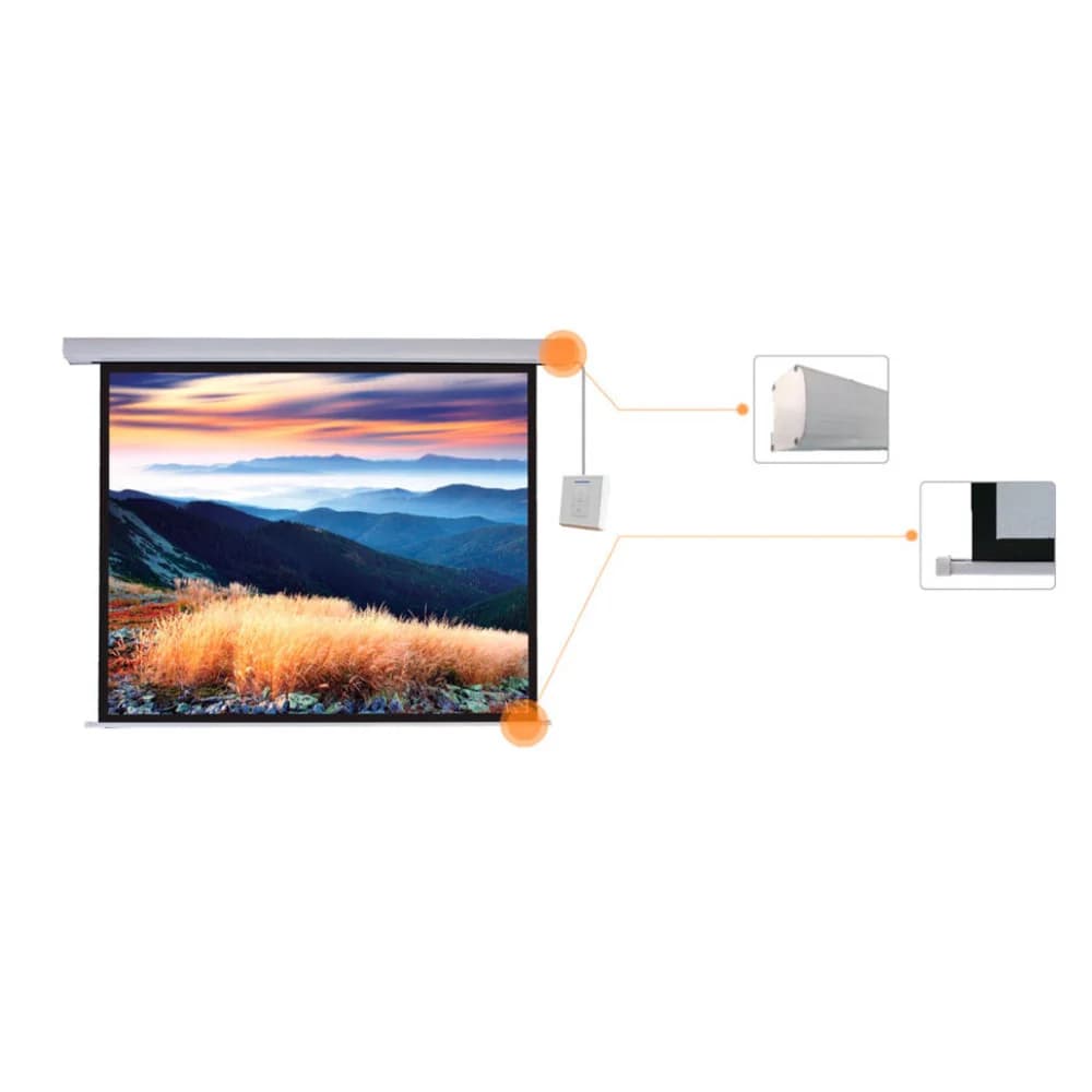Экран моторизированный Mr.Pixel 80" X 80" (2,03 X 2,03)