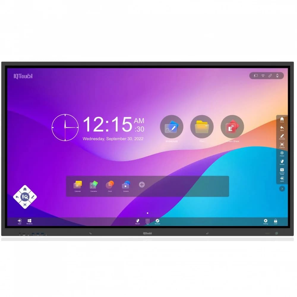 Интерактивная LED панель 65& quot IQTouch DE1400 < 20 касаний, 3840*2160, 4K UHD, Android 14>