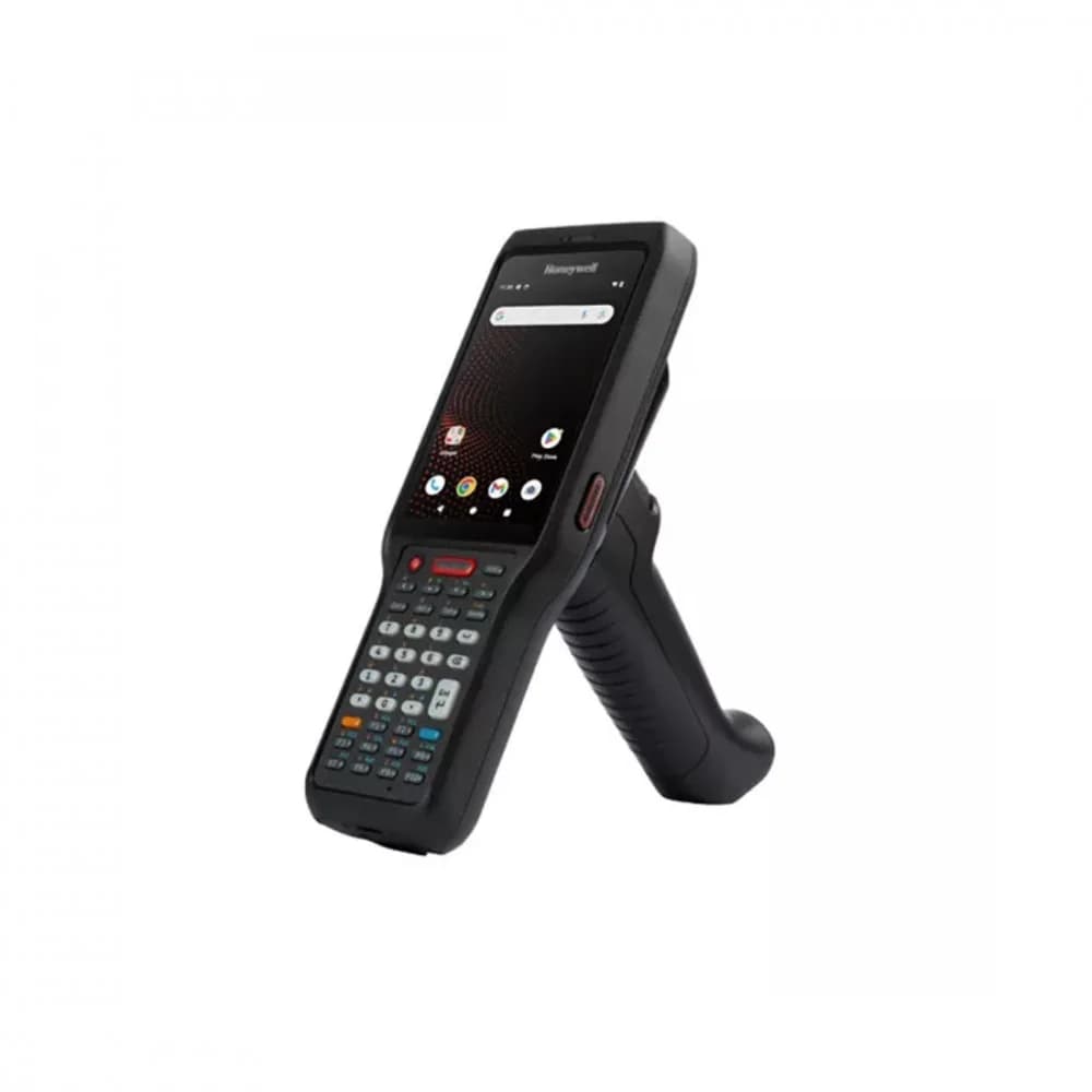Терминал сбора данных, Honeywell, CK62-X00-37S1BCG, Wi-Fi 6E, экран 4”, клавиатура 38 клавиш (F-Key), 4ГБ/64ГБ, лазерный сканер, задняя камера, аккумулятор, GMS, IP65, без адаптера, глобальная верси