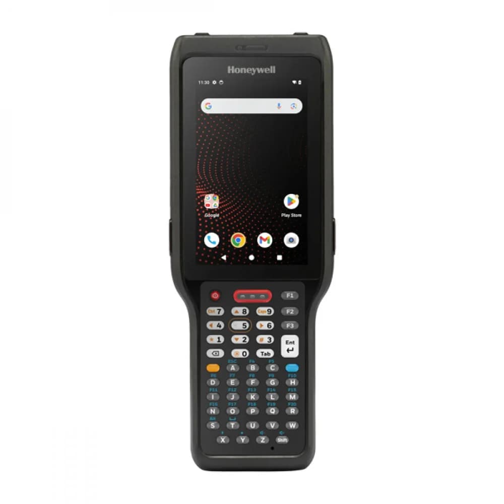 Терминал сбора данных CK62: 5G & Wi-Fi 6E, Nano & eSIM, 4’’ Screen, 38-Key Numeric F-Key, 4GB/64GB, Standard Range Engine - Red Laser, Rear Camera, Standard Battery, GMS, IP65, Standard, Launcher/Br