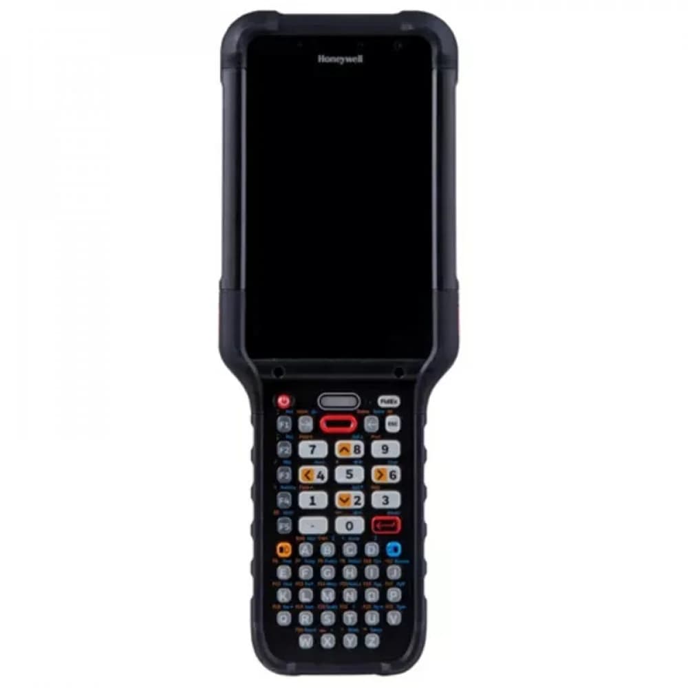 Терминал сбора данных, Honeywell, CK67-X1N-58S1B0G, экран 4.3", 8GB/128GB, GMS, 5G и Wi-Fi 6E, клавиатура 38 клавиш (Numeric F-Key), сканер FlexRange с зелёным лазером, фронтальная и тыловая камеры,