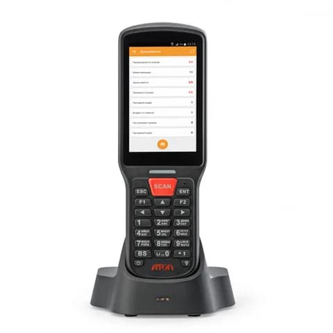 Терминал сбора данных АТОЛ SMART.Lite (Android 7.0, 2D Imager SE4710, Cam, 4”, 2Гбх16Гб, Wi-Fi b/g/n, BT, 3G, 5200 mAh, БП) (50438)