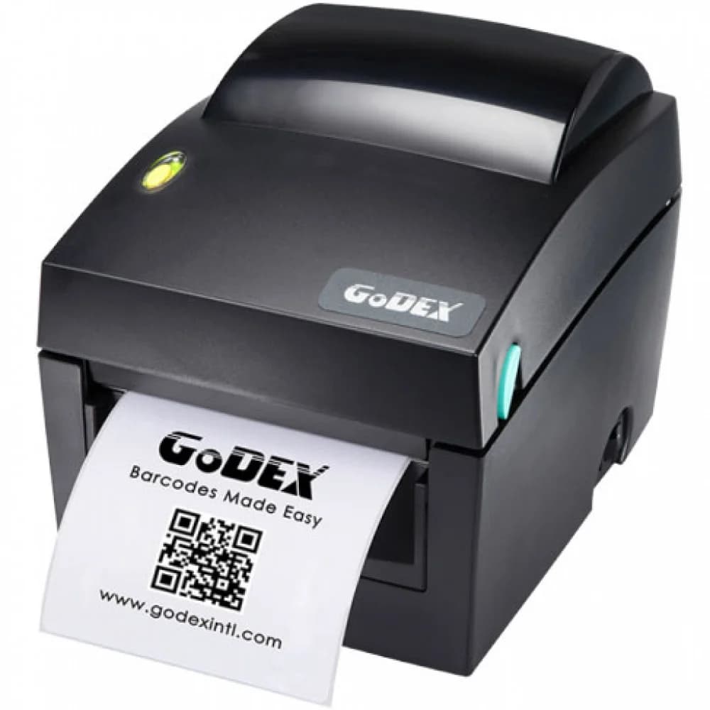 Принтер этикеток термо Godex DT4x (203DPI, USB+RS232+LAN, 118/108, 7 ips, 16 Мб SDRAM, 8 Мб Flash, Black)