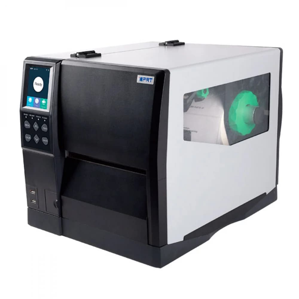 iDPRT iX6P Industrial 6" TT Printer 300DPI, 10IPS, 512/256MB, RTC, 3.5-inch touch LCD, USB+USB HOST+RS232, ZPL-II, DPL