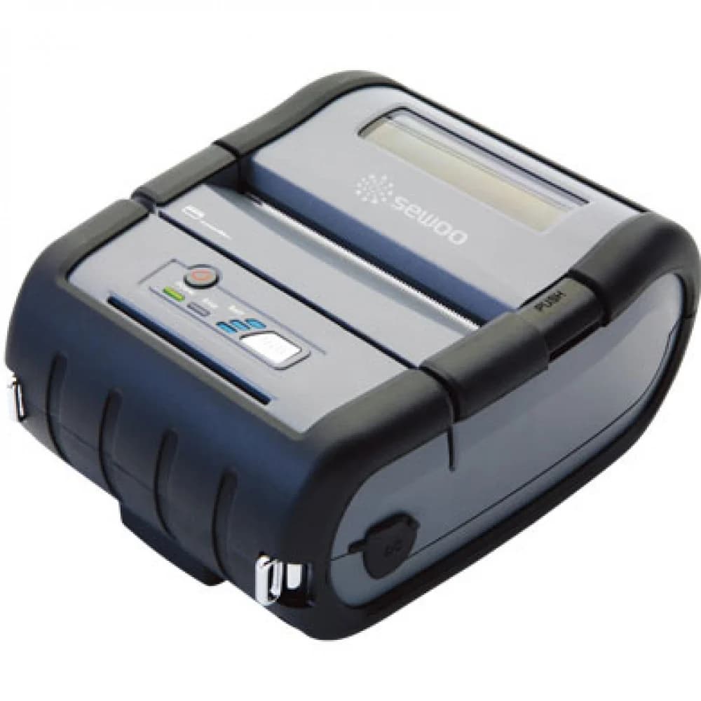Принтер этикеток и чеков мобильный Sewoo LK-P30II SB (203 DPI, 80//72мм, Serial, USB, BT)