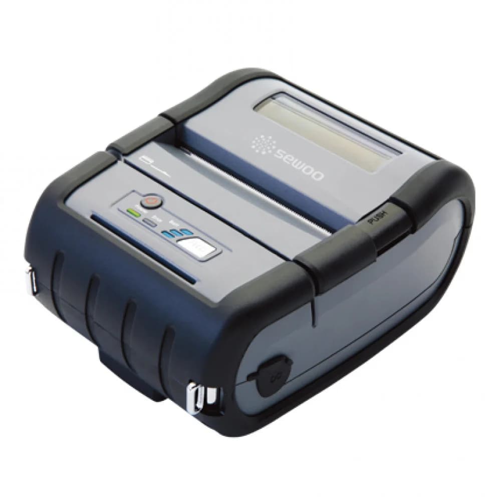 Принтер этикеток и чеков мобильный Sewoo LK-P30SB Leather case + Shoulder str (Serial, USB, Bluetooth)