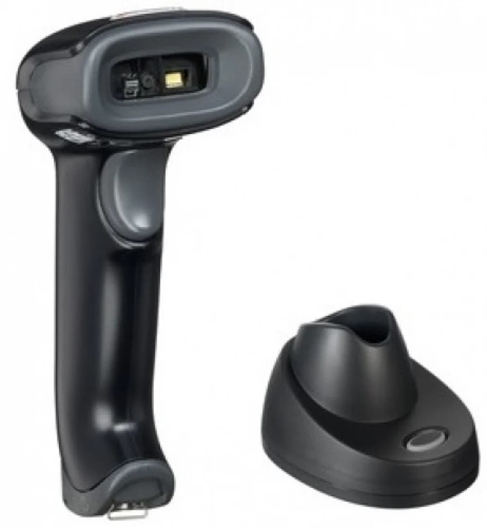 EMEA&ANZ USB Kit: Omni-directional, 1D, PDF,2D, black scanner (1472g2D-2),charge & communication base (CCB01-010BT-V1N), USB Type A 3.0m straight cable (CBL-500-300-S00)