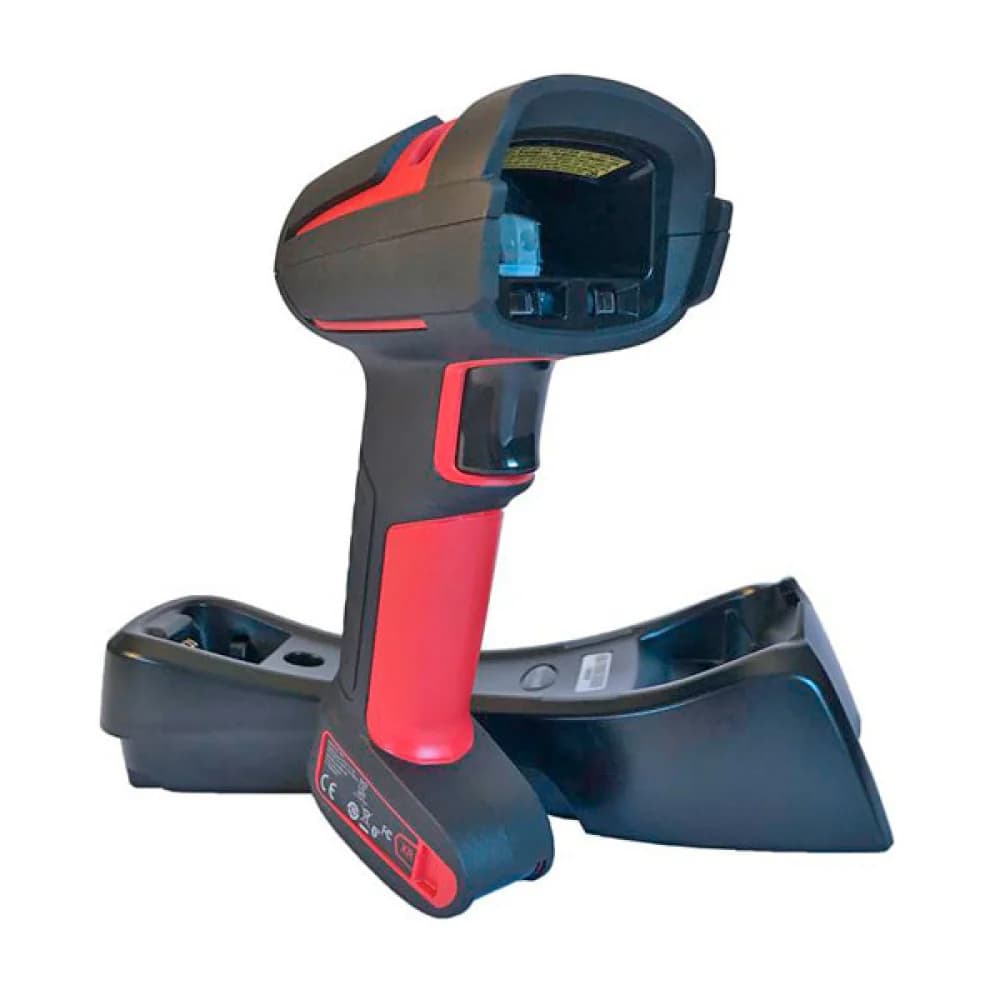 Honeywell Granit™ XP 1991i XR USB Kit: 2D, XR (FlexRange™) focus, with vibration. Red scanner (1991iXR-3), Base (CCB22-100BT-03N) USB Type A 3m straight, cable (CBL-500-300-S00)