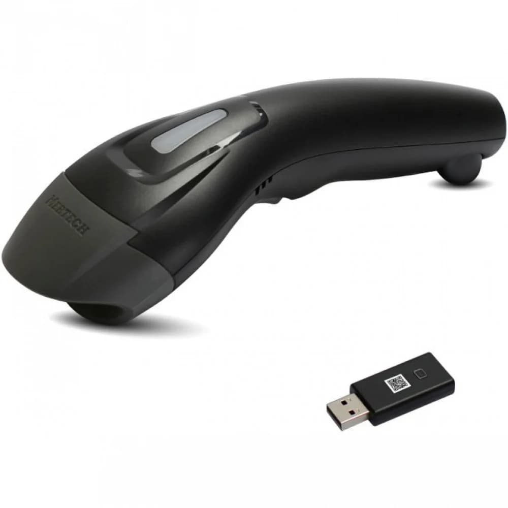 Беспроводной сканер штрих-кода MERTECH CL-610 BLE Dongle P2D USB Black Тип 2D Image Дальность сканирования: 370 мм Скорость сканирования: 100 скан/сек Габариты: 190х65х55 мм Интерфейс USB-COM и USB-