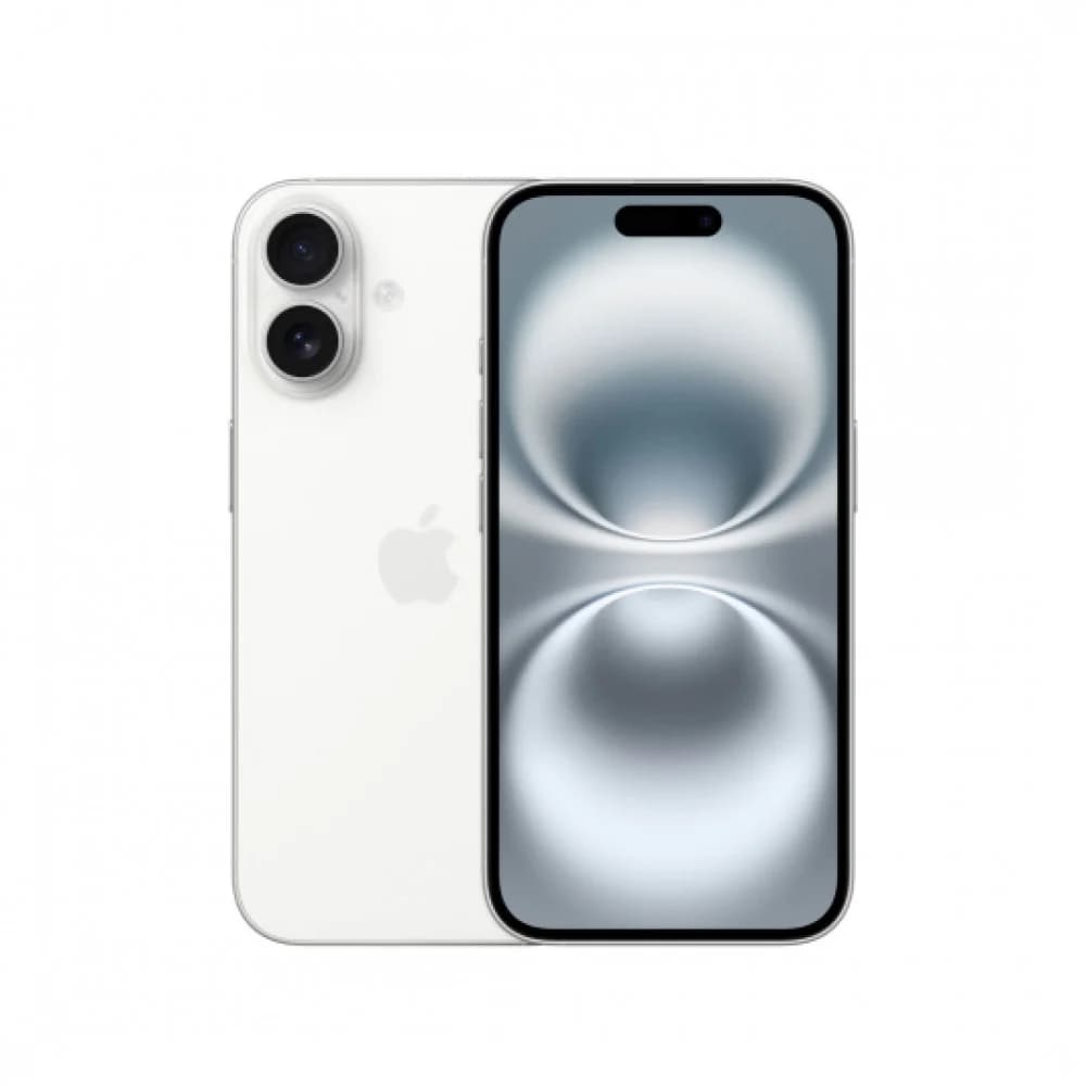 Смартфон iPhone 16 128GB White MYE93HX/A