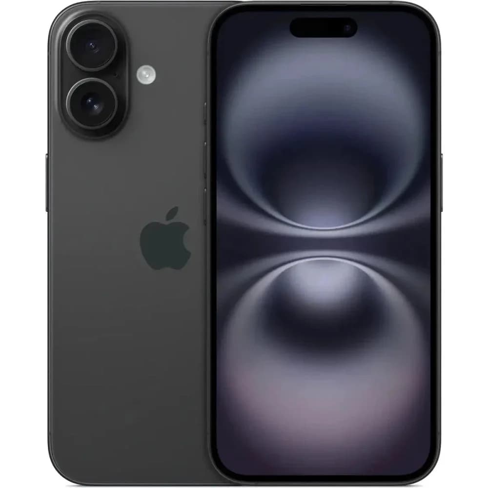 Смартфон Apple A3287 iPhone 16 256Gb черный моноблок 3G 4G 1Sim 6.1