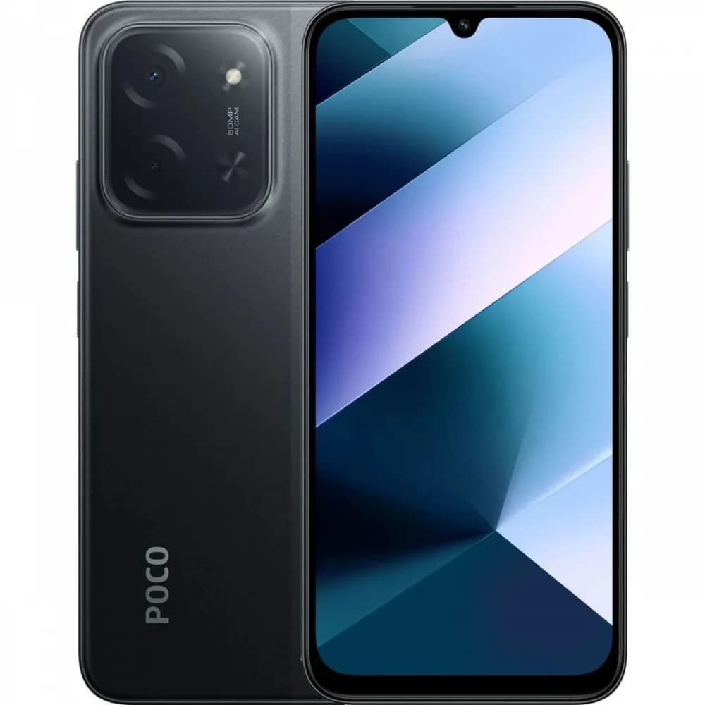 Смартфон POCO C85, G81Ultra 6/128GB, 6.9"IPS, 1600x720, BT5.4, NFC, 2xSIM+microSD, Black