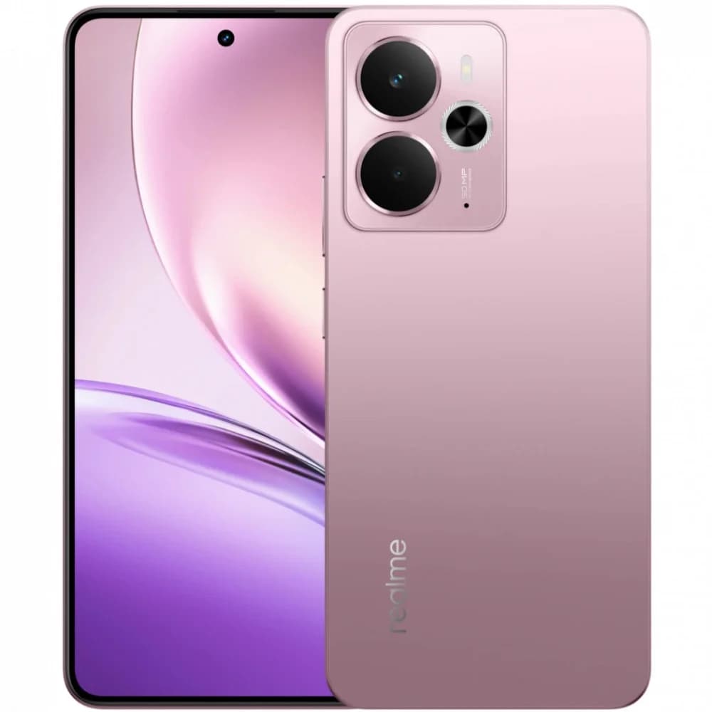 Смартфон Realme RMX5070 14 5G 256Gb 8Gb розовый моноблок 3G 4G 2Sim 6.67" 1080x2400 Android 15 50Mpix 802.11 a/b/g/n/ac/ax NFC GPS GSM900/1800 GSM1900 Protect