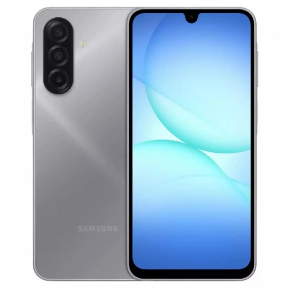Смартфон Samsung A17, G99 6/128GB, 6.7"AMOLED, 2340x1080, BT5.3, NFC, 2xSIM/microSD, Gray