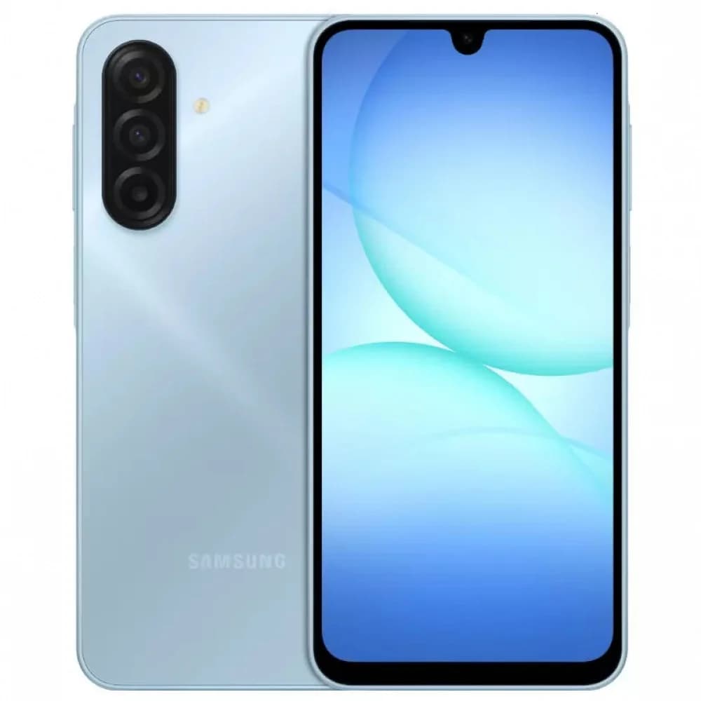 Смартфон Samsung A17, G99 8/256GB, 6.7"AMOLED, 2340x1080, BT5.3, NFC, 2xSIM/microSD, Light Blue