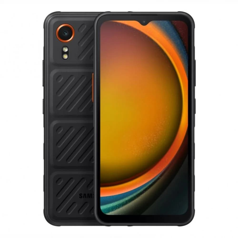 Смартфон Samsung SM-G556B Galaxy XCover7 128Gb 6Gb черный моноблок 3G 4G 6.6" 1080x2408 Android 14 50Mpix 802.11 a/b/g/n/ac NFC GPS GSM900/1800 GSM1900 TouchSc