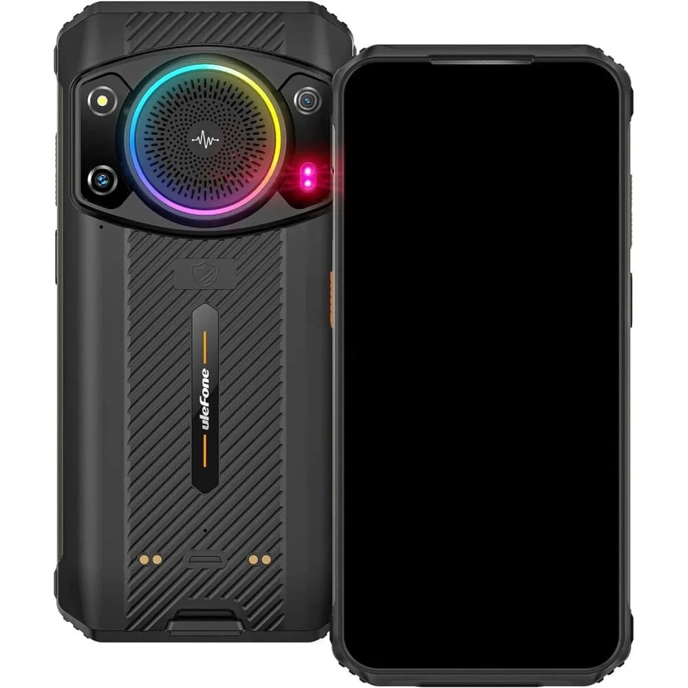 Смартфон Ulefone Armor 21 G99(MT6789) (2.2) 8С RAM8Gb ROM256Gb 6,58" FHD+ IPS 1080x2408 120Hz 4G Android 13 черный 16Mpix 64Mpix+24Mpix Night Vision Camera NFC GPS 802.11 a/b/g/n/ac GSM TouchSc 33W