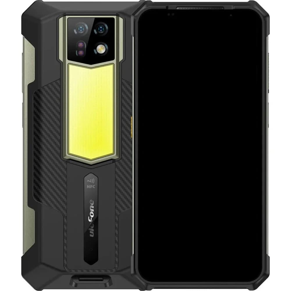 "Смартфон Ulefone Ulefone Armor 24 MediaTek Helio G96 (2.05) 8С RAM12Gb ROM256Gb 6,78"" FHD+ IPS 1080x2460 120Hz 4G Android 13/14 черный 16MP+64MP Wide-angle Camera + 64MP Night Vision Camera NFC GP