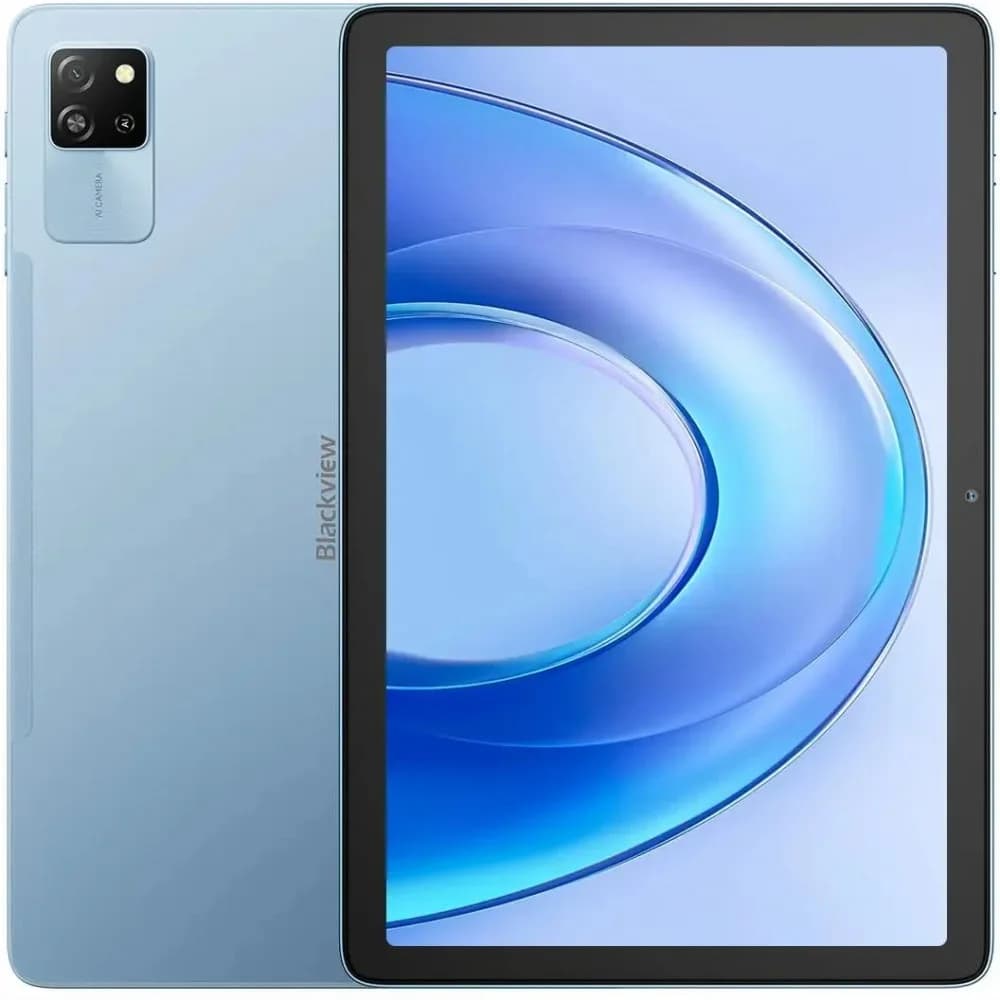 Планшет Blackview Tab 60 Pro UMS9230/T606 (1.6) 8C RAM8Gb ROM128Gb 10.1" IPS 800x1280 3G 4G Android 14 голубой 8Mpix 5Mpix BT GPS WiFi Touch microSDXC 2Tb 7700mAh 10W Charger