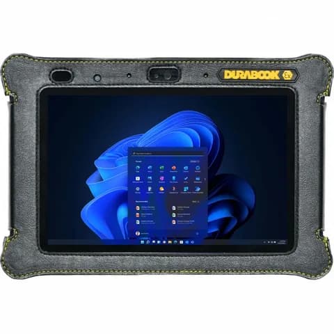8.0” HD (800x1280) Sunlight Readable 800nits Touchscreen Display, Intel® Pentium® Gold 8500 Processor 8500 up to 4.4GHz, Windows 11 Professional with 8GB RAM, 128GB PCIe SSD, Wi-Fi 6E + Bluetooth v5