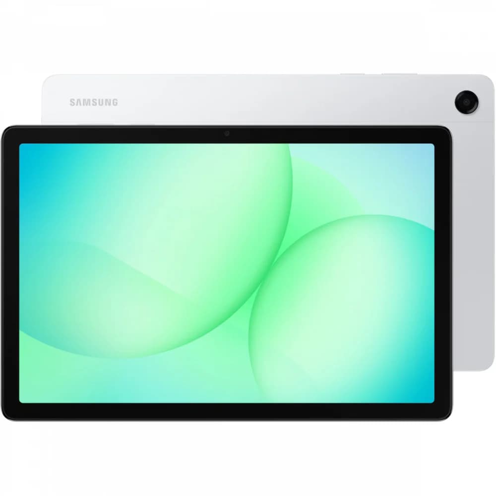 Планшет Samsung Galaxy Tab A11+ BSM-X236B 7300 (2.5) 8C RAM6Gb ROM128Gb 11" TFT 1920x1200 5G Android 15 серебристый 8Mpix 5Mpix BT WiFi microSD 2Tb 7040mAh