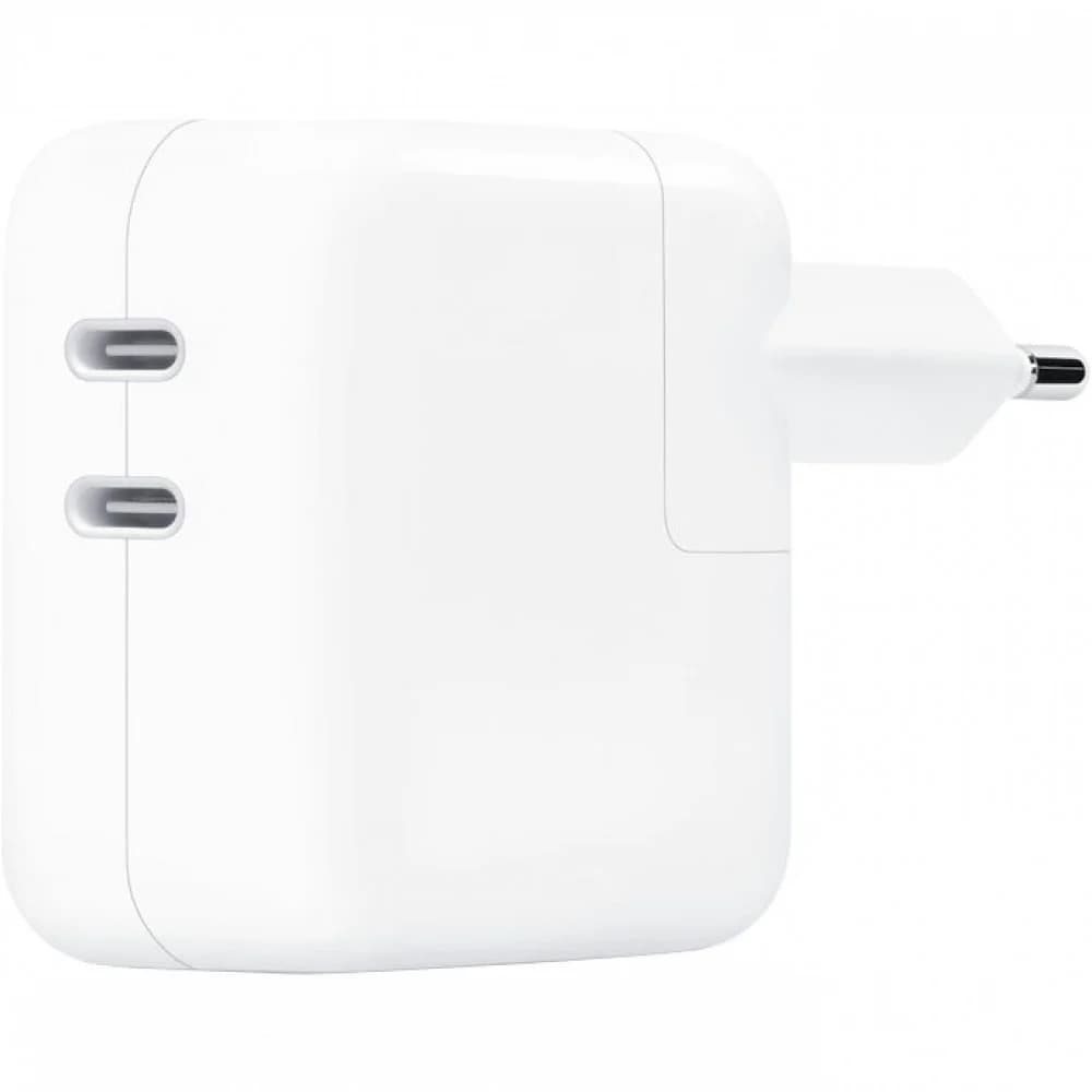 Оригинальный адаптер Apple 35W Dual USB-C Port Power Adapter (MNWP3ZM/A)