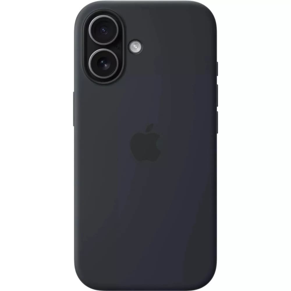 iPhone 17 Silicone Case with MagSafe - Black,Model A3558