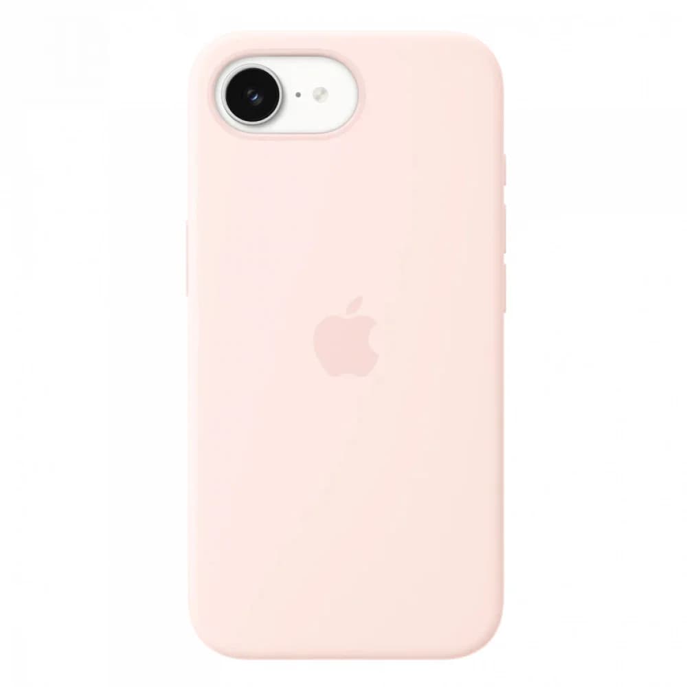 iPhone 17e Silicone Case with MagSafe - Soft Pink,Model A3646