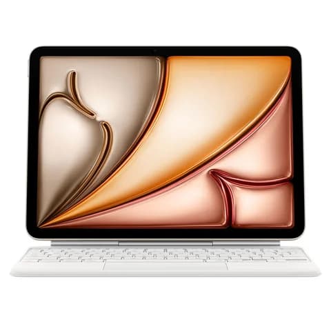 Magic Keyboard for iPad Air 13-inch (M3) - Russian - White,Model A3340