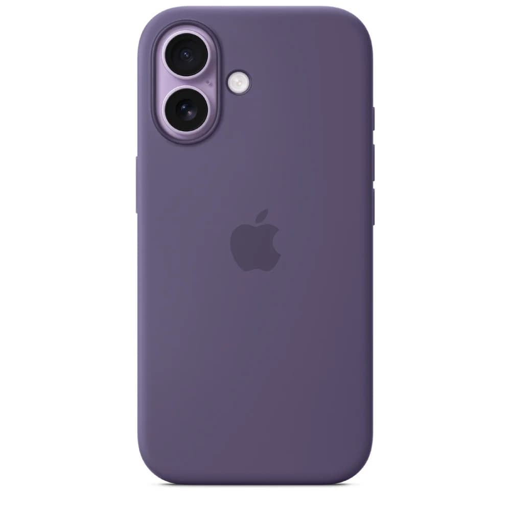 iPhone 17 Silicone Case with MagSafe - Purple Fog,Model A3558
