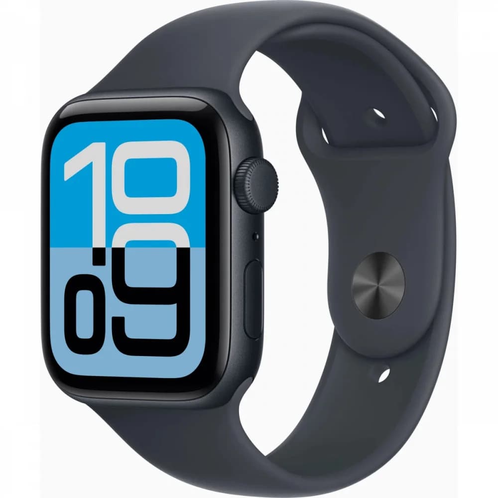 Часы Apple Watch SE 3 GPS 44mm Midnight Al Case /Midnight SB - M/L MEHQ4J/A A3325 4549995615487
