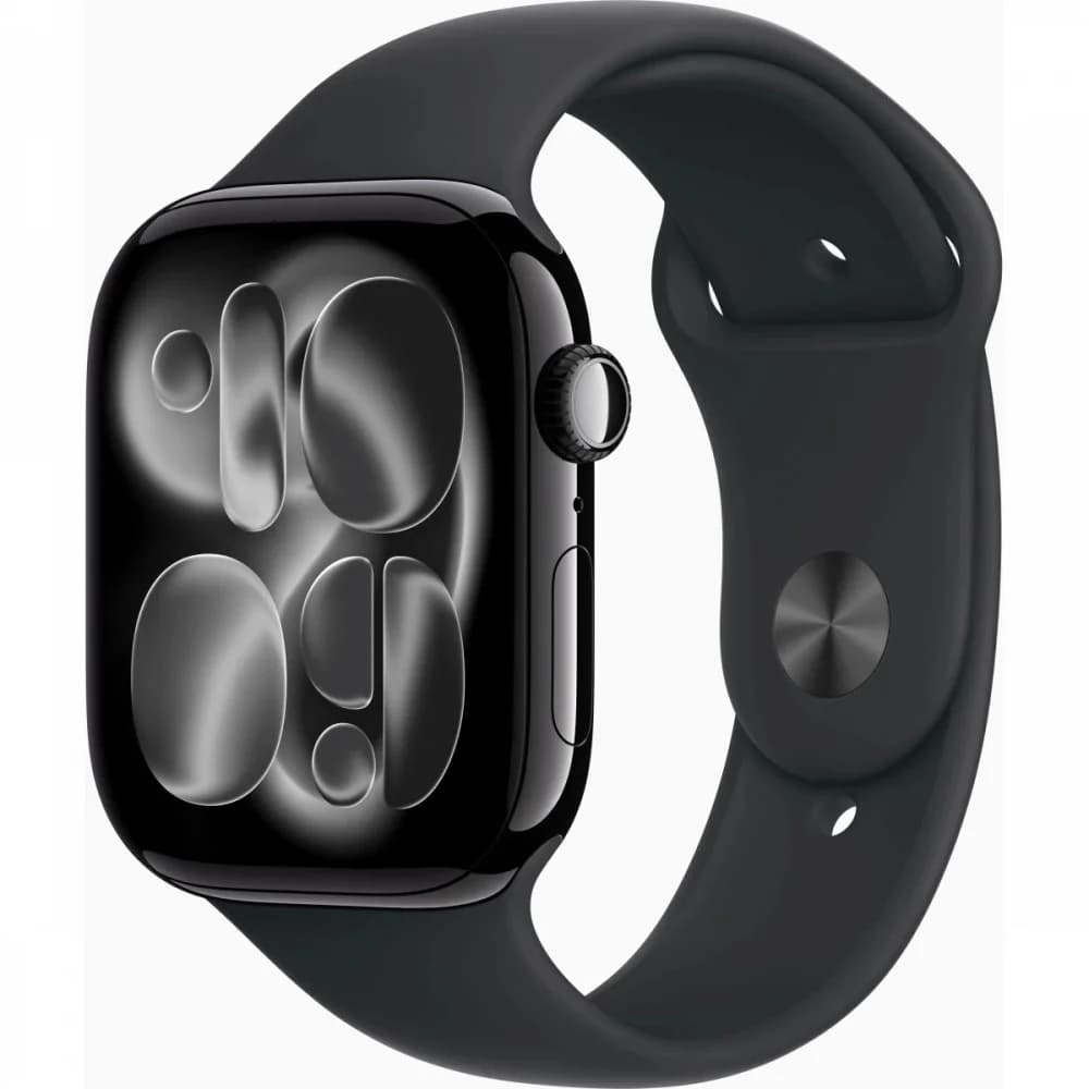 Часы Apple Watch S11 GPS 46mm Jet Black Aluminium Case /Black SB - M/L MEUX4X/A A3333 195950617955