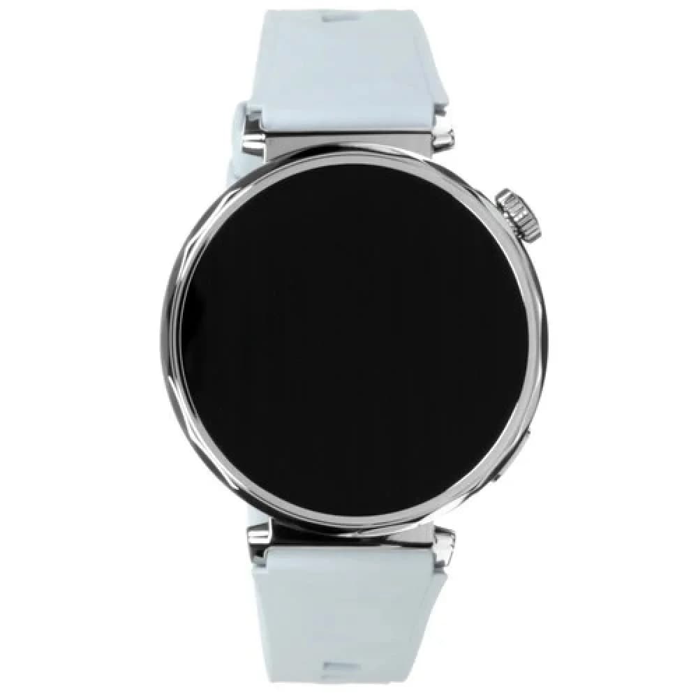 Смарт часы, Huawei, Watch GT 5 JNA-B19FC 41mm, Дисплей 1.43" цветной AMOLED-экран, Разрешение 466 x 466, Водонепроницаемые (5 АТМ), Вес 48 гр, (Blue Fluoroelastomer Strap) Синий