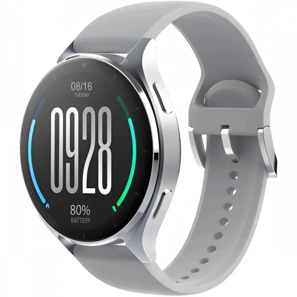 Смарт-часы Xiaomi Watch 2 M2320W1, 1.43"/466x466, BT5.2, Wi-Fi, GPS, NFC, 495mAh, Silver-Gray