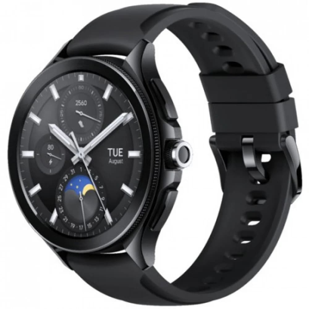 Смарт часы, Xiaomi, Watch 2 Pro, M2234W1 / BHR7211GL, Дисплей 1.43" AMOLED HD, Разрешение 466 x 466, Водонепроницаемые (5 АТМ), GPS+GLONASS, Galileo, BDS, QZSS, Батарея 495 мАч, Чёрный
