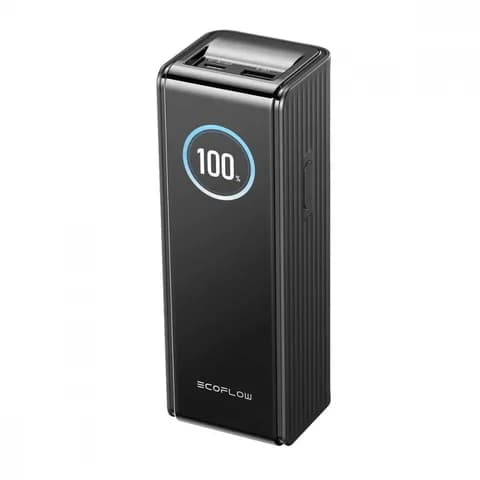 Универсальное зарядное устройство EcoFlow RAPID 25К , 25,000mAh, 170W без кабеля, черный