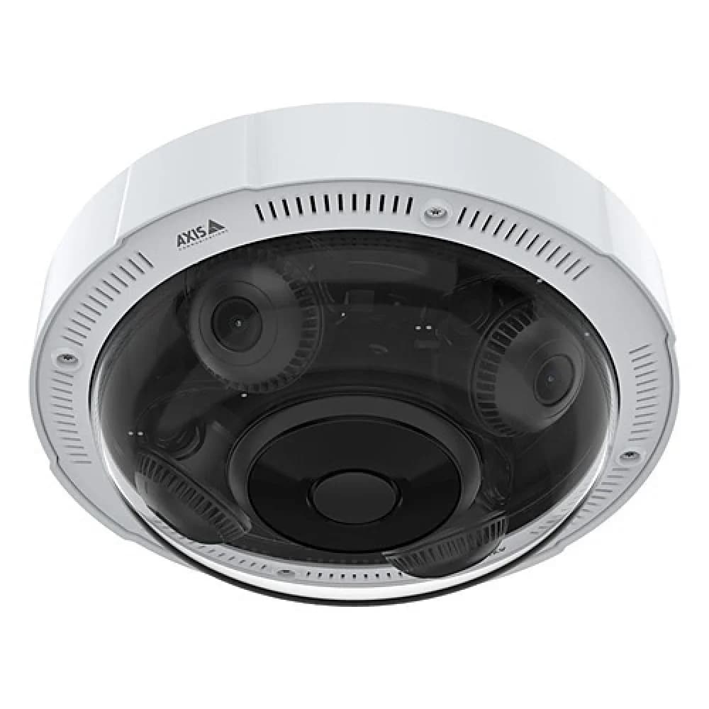 AXIS P3737-PLE 4x5MP Multidirectional Panoramic IP Camera, 3.2-8.1mm Lens, White