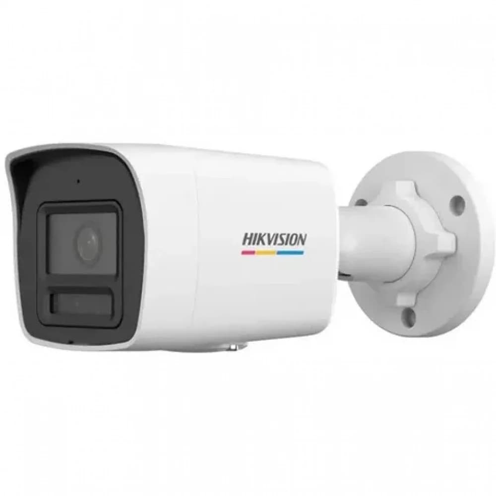 IP видеокамера, Hikvision, DS-2CD1047G2H-LIUF, Цилиндрическая, CMOS- матрица 1/3" progressive, Smart ИК/Белая до 30м, ColorVu, 4 mp, 0.001 Lux F1.0, Фиксированный f2.8мм, Аудио 1Микрофон 1MicroSD до