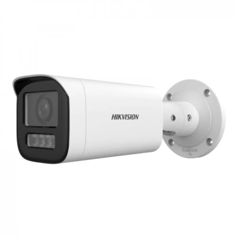 IP видеокамера, Hikvision, DS-2CD1623G2-LIZU, Цилиндрическая, CMOS- матрица 1/2.9" progressive, Smart ИК/Белая до 50м 2 mp 0.005 Lux F1.6, Варифокальный моторизованный объектив f28–12 мм Аудио 1Микр
