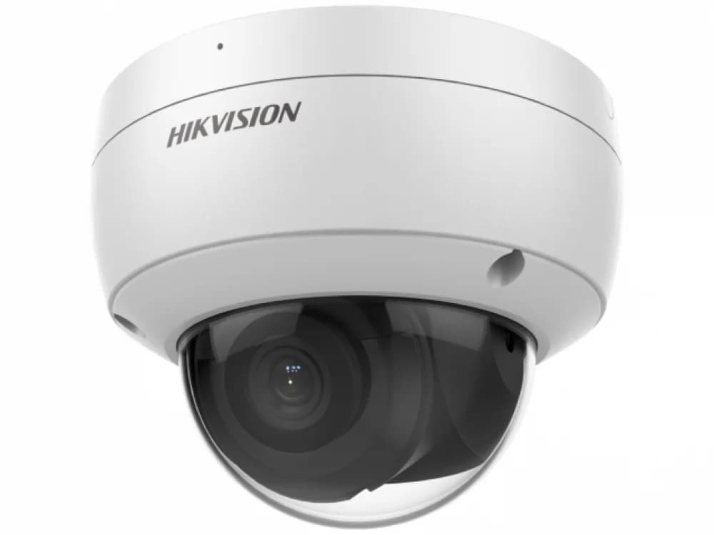 2Мп уличная купольная IP-камера/ 2Мп уличная купольная IP-камера, EXIR ИК 30м, технология AcuSense, 1/2.8 CMOS, объектив 4мм, угол 87, мех ИК-фильтр, 0.005лк@F1.6, H.265/H.265+/H.264/H.264+/MJPEG, 3