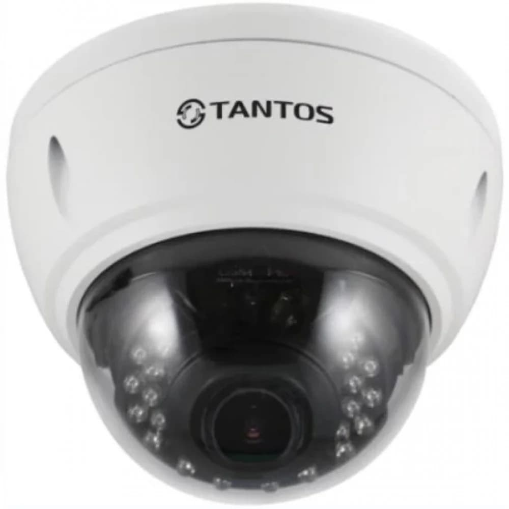 Камера видеонаблюдения IP Tantos TSi-Ve25VPA 2.8-12мм цв. корп.:белый (00-00126759)