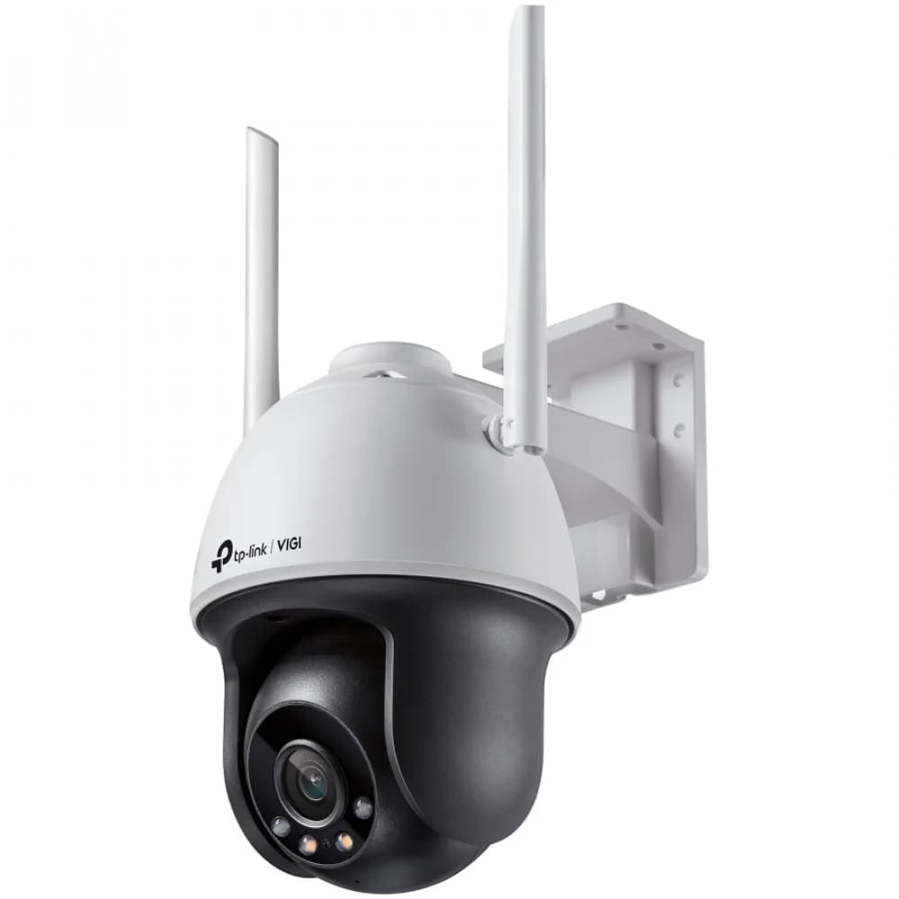 4MP Полноцветная беспроводная поворотно-наклонная IP-камера Спецификация:2.4 ГГц 150 Мбит/с, 2 × 2 MIMO, H.265+/H.265/H.264+/H.264, 1/3" CMOS-матрица с прогрессивной разверткой, Color/0.04 Lux@F1.6,
