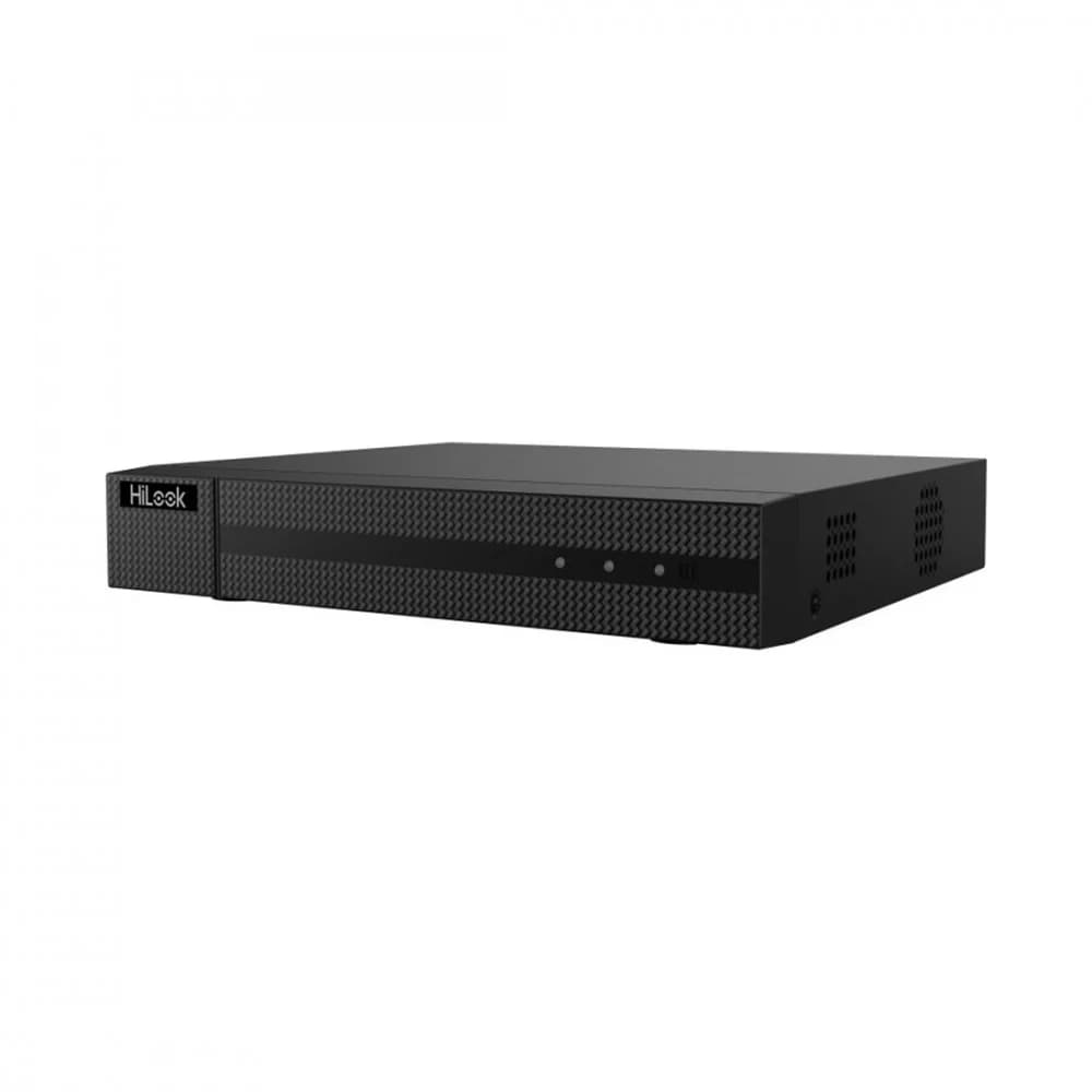 Сетевой видеорегистратор, HiLook, NVR-108MH-C/8P(D), 8-х канальный, 80 Мбит/с, до 1 канала@8 МП/3 каналов@4 МП/6 каналов@1080p, H.265+/H.265/H.264+/H.264, 1 SATA до 8ТБ, 8 каналов POE