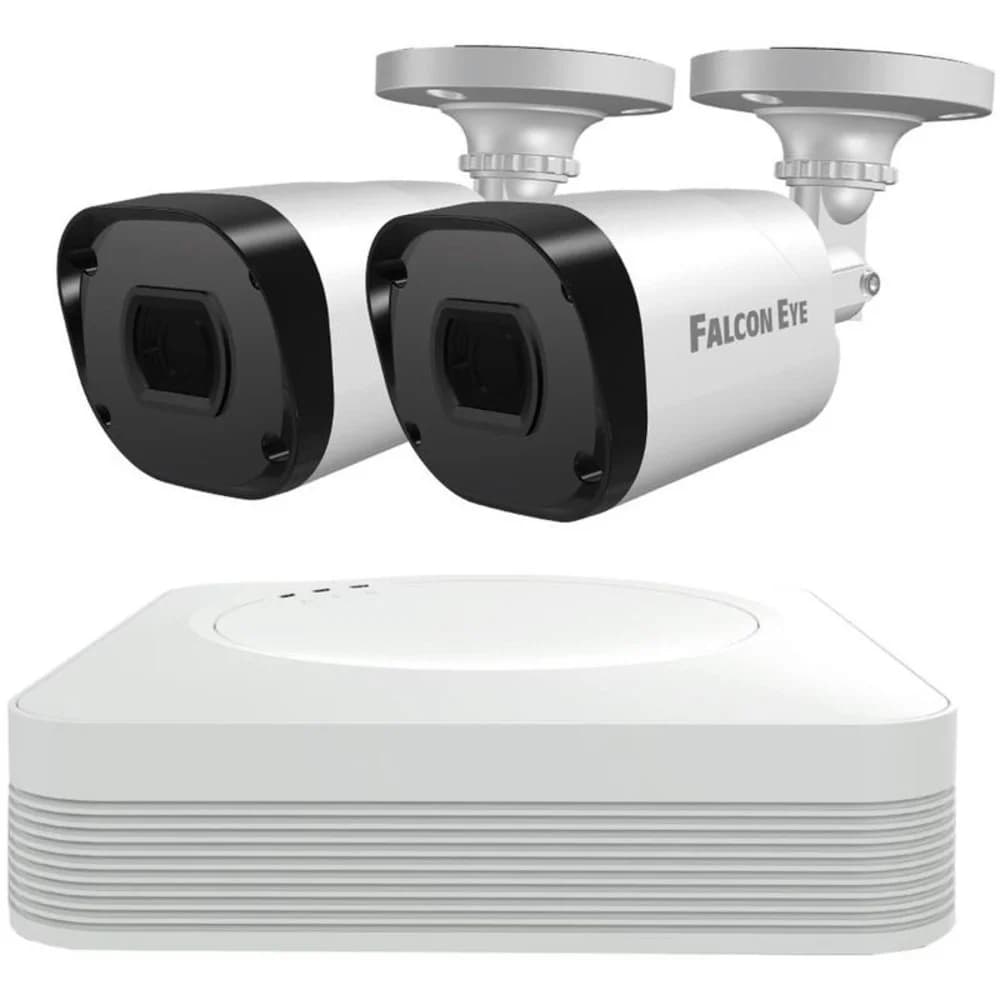 Комплект видеонаблюдения 4CH + 2CAM KIT FE-104MHD LIGHT SMA FALCON EYE