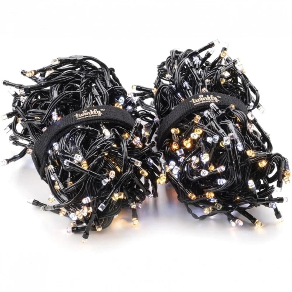 Гирлянда Twinkly Cluster 400 AWW LED, 400 Leds, 6 m, 30000 h, 4.3 mm, Black