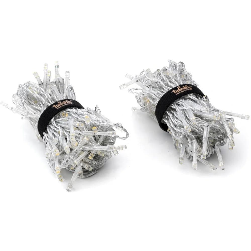 Гирлянда Twinkly Icicle 190 AWW LED Gold Edition, 190 Leds, 5 x 0.7 m, 30000 h, 4 mm, White