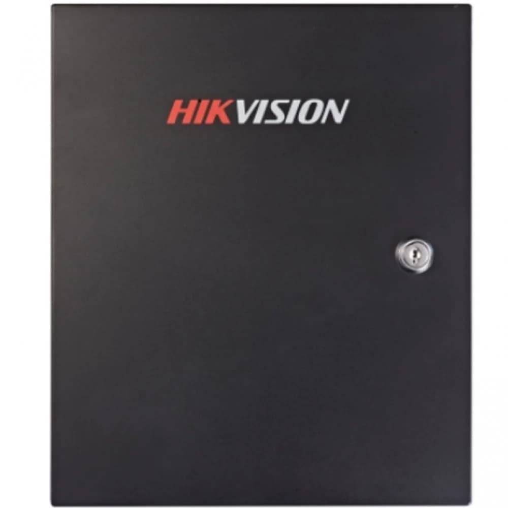 Hikvision DS-K2801 Контроллер доступа Процессор 32-битный Память 16Мб Количество поддерживаемых карт 10 000 Количество поддерживаемых событий 50 000 LED-индикация Питание, статус соединения, тревога