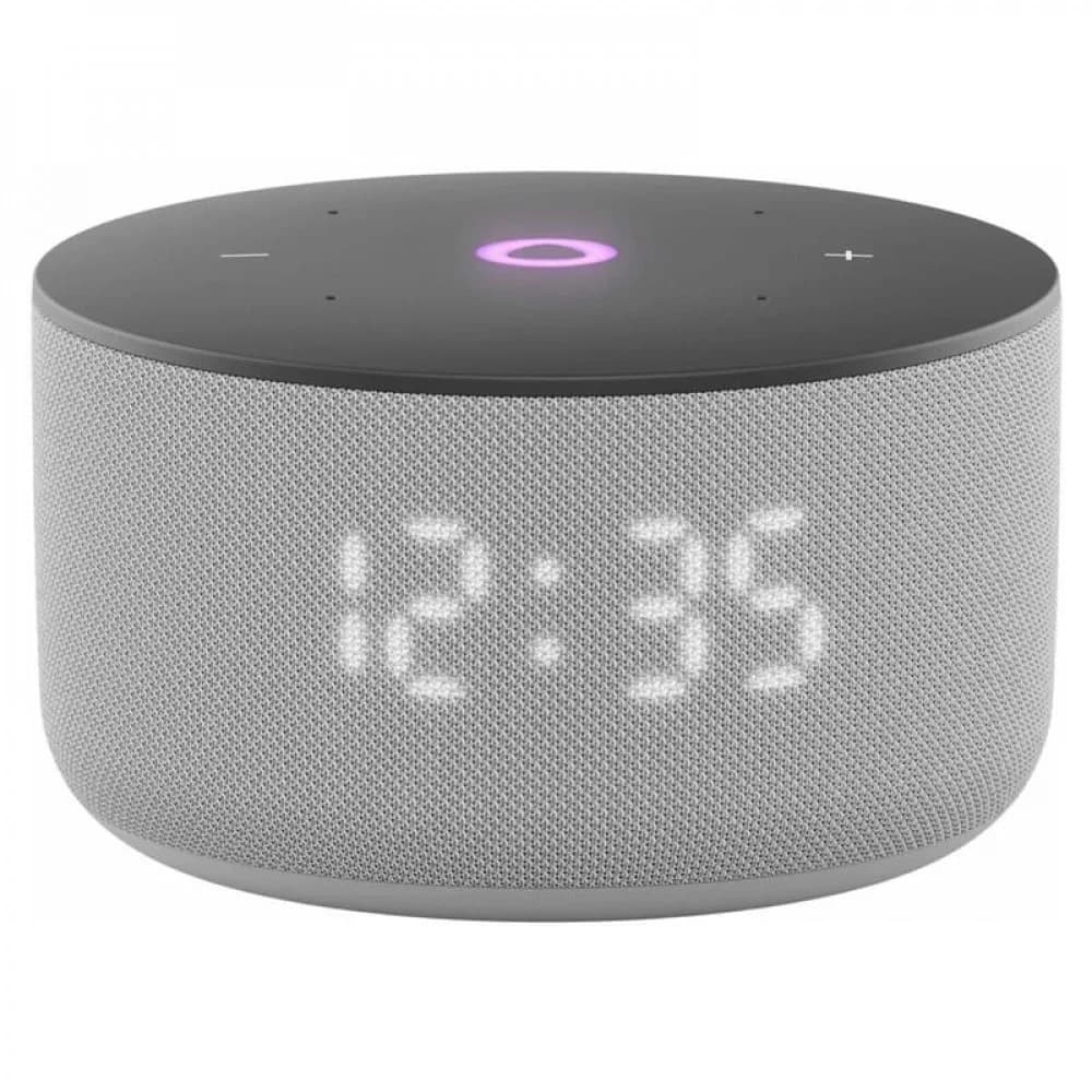 Умная колонка, Яндекс, YNDX-00027GRY, Яндекс Станция Мини 3 с Алисой, YaGPT, 12Вт, 1 динамик, 3 микрофона, 110-16 000 Гц, Wi-Fi (2,4–5 ГГц), Bluetooth 5.0, Серый