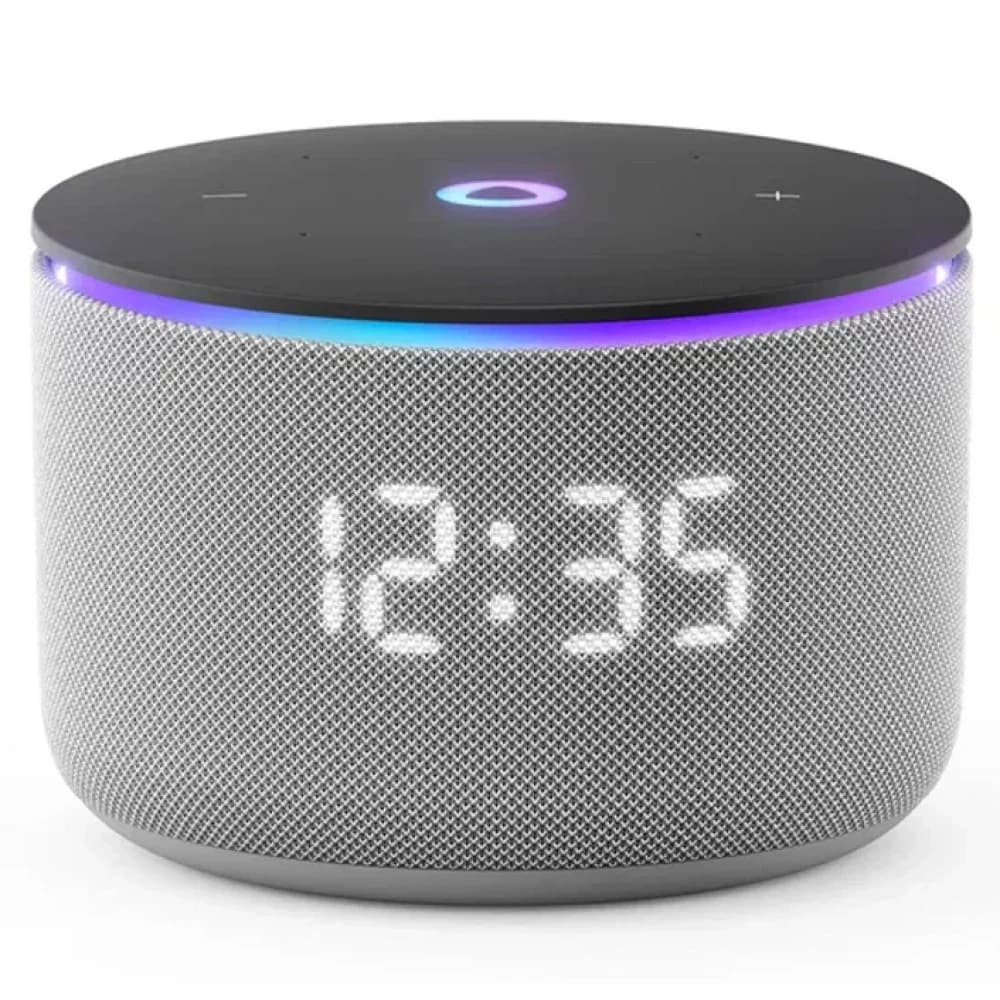 Яндекс Станция Мини 3 Про, модель YNDX-00059, 18Вт, 3 микрофона, 90 - 16 000 Гц, Wi-Fi (2,4–5 ГГц), Серый