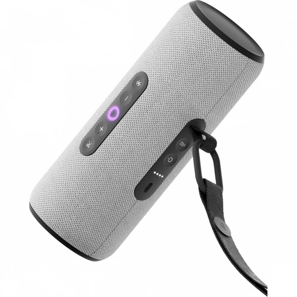 Умная колонка Yandex Стрит Алиса серый 30W 2.0 BT/Wi-Fi 10м 3300mAh (YNDX-00030GRY)